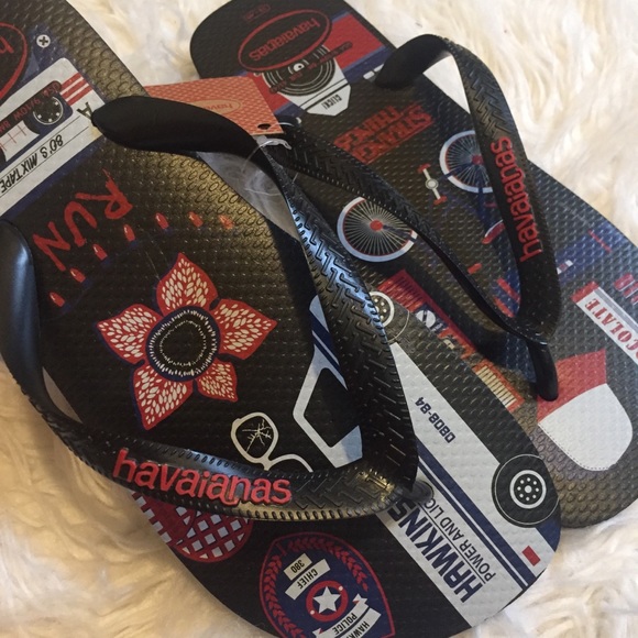 stranger things flip flops